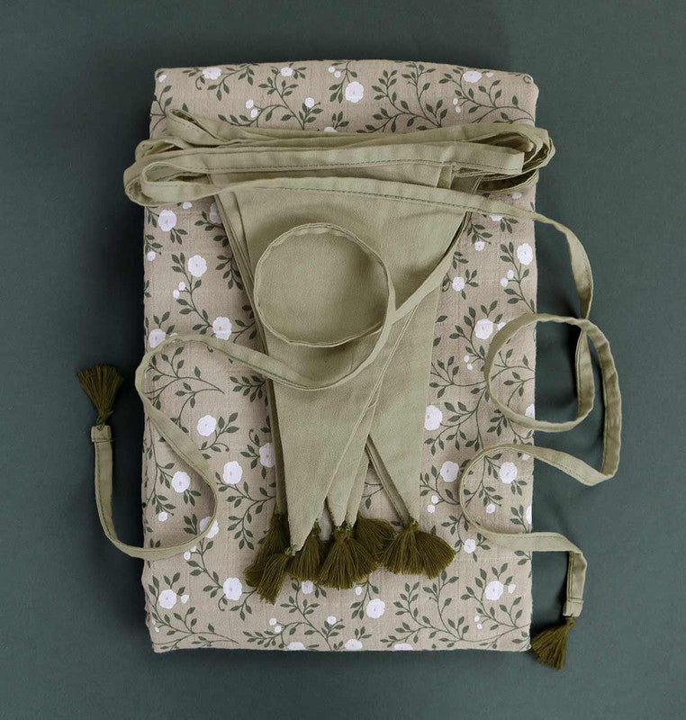 A Little Lovely Company Garland - Sage - Laadlee