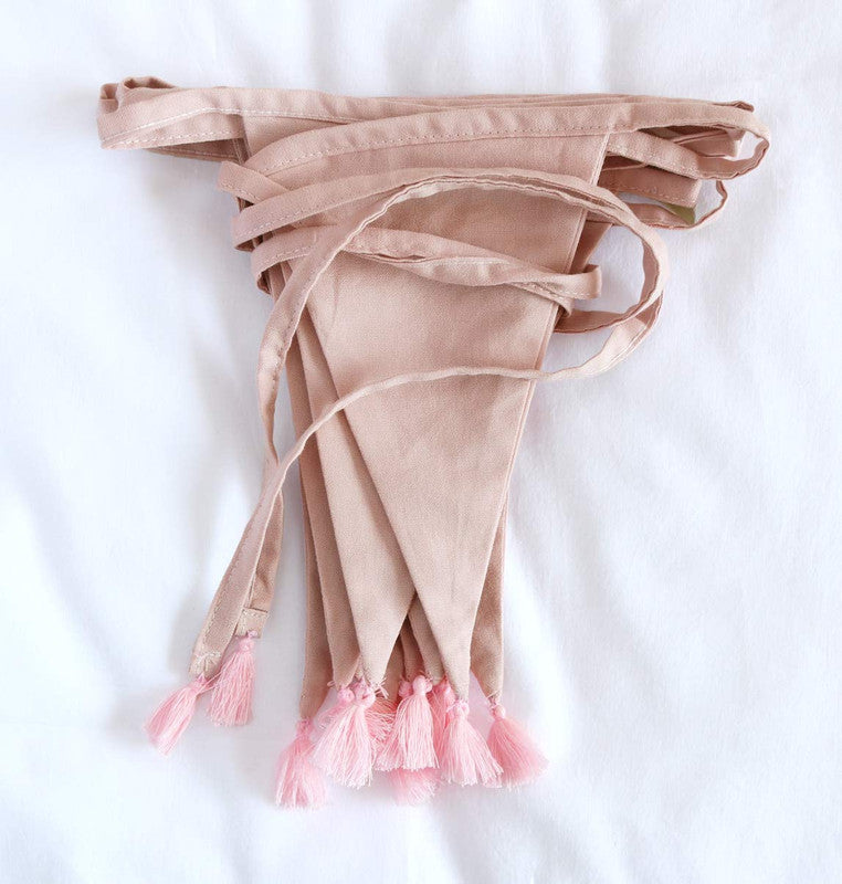 A Little Lovely Company Garland - Dusty pink - Laadlee