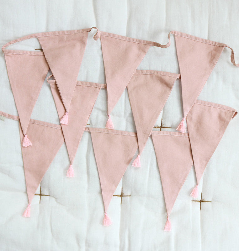 A Little Lovely Company Garland - Dusty pink - Laadlee