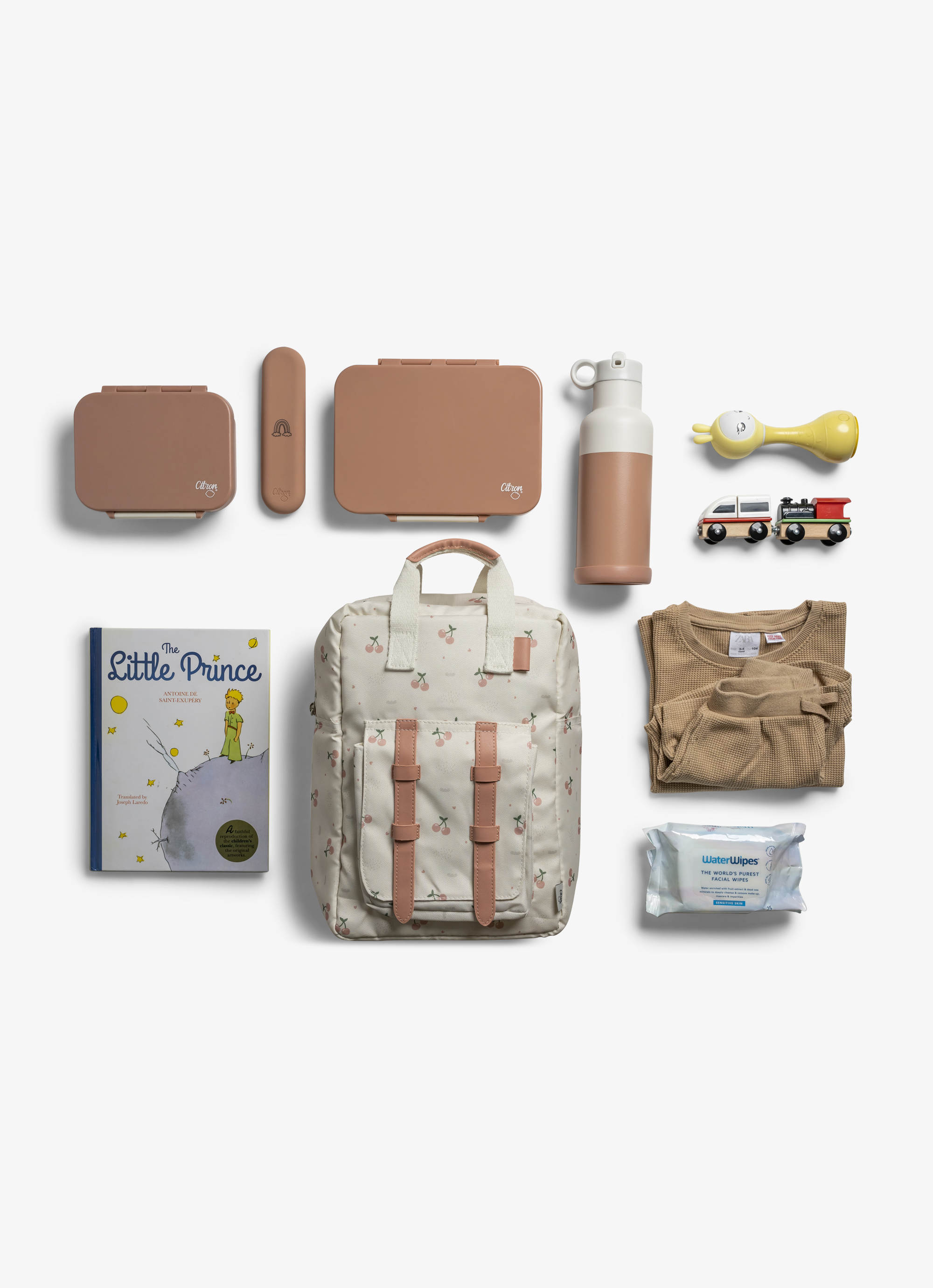 Citron Kids Backpack - Cherry - Laadlee