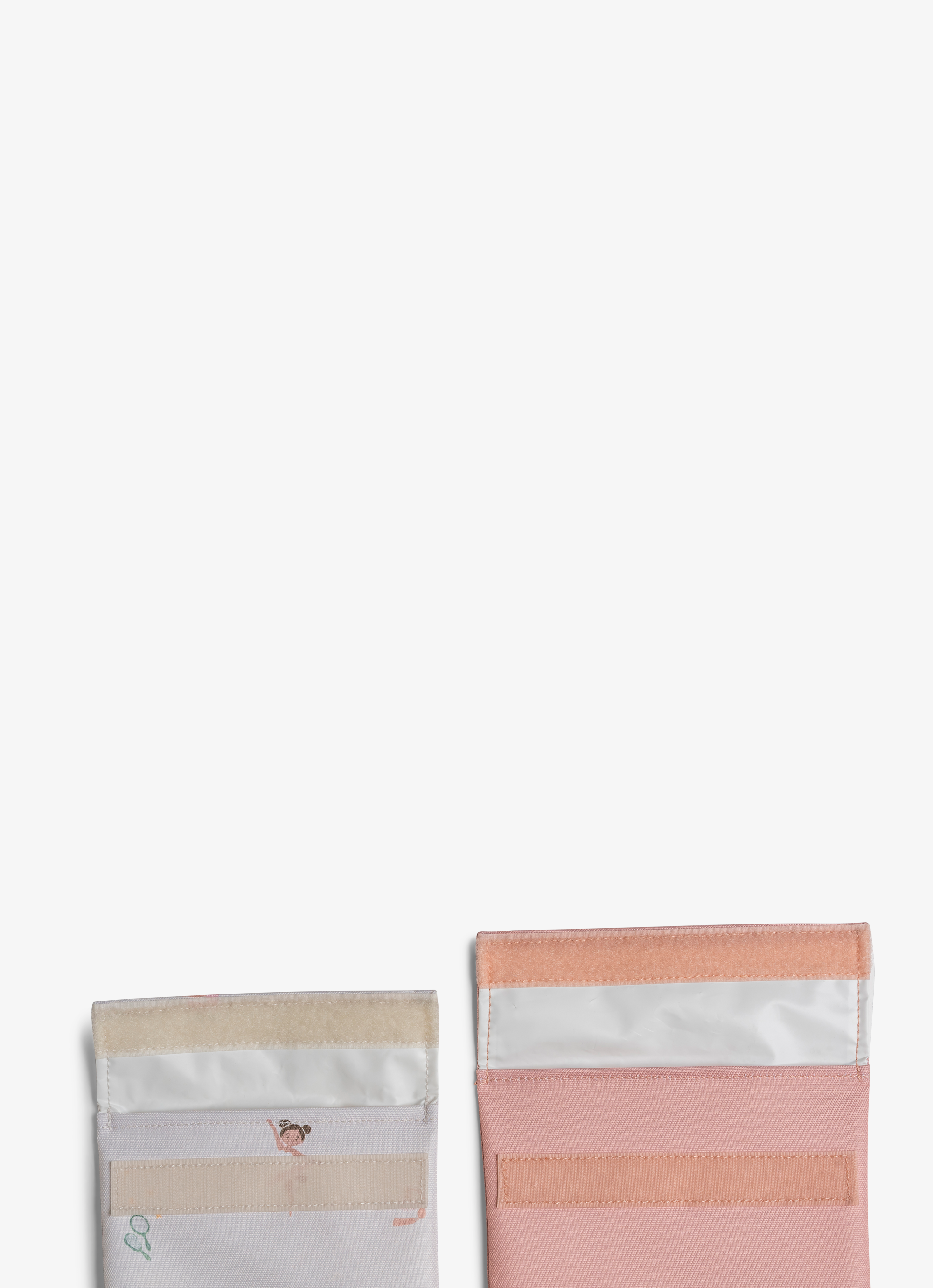 Citron Reusable Sandwich Bag Set of 2 - Ballerina/Blush Pink - Laadlee