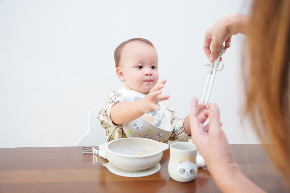 Marcus & Marcus - Kids Training Chopsticks - Pebble - Laadlee