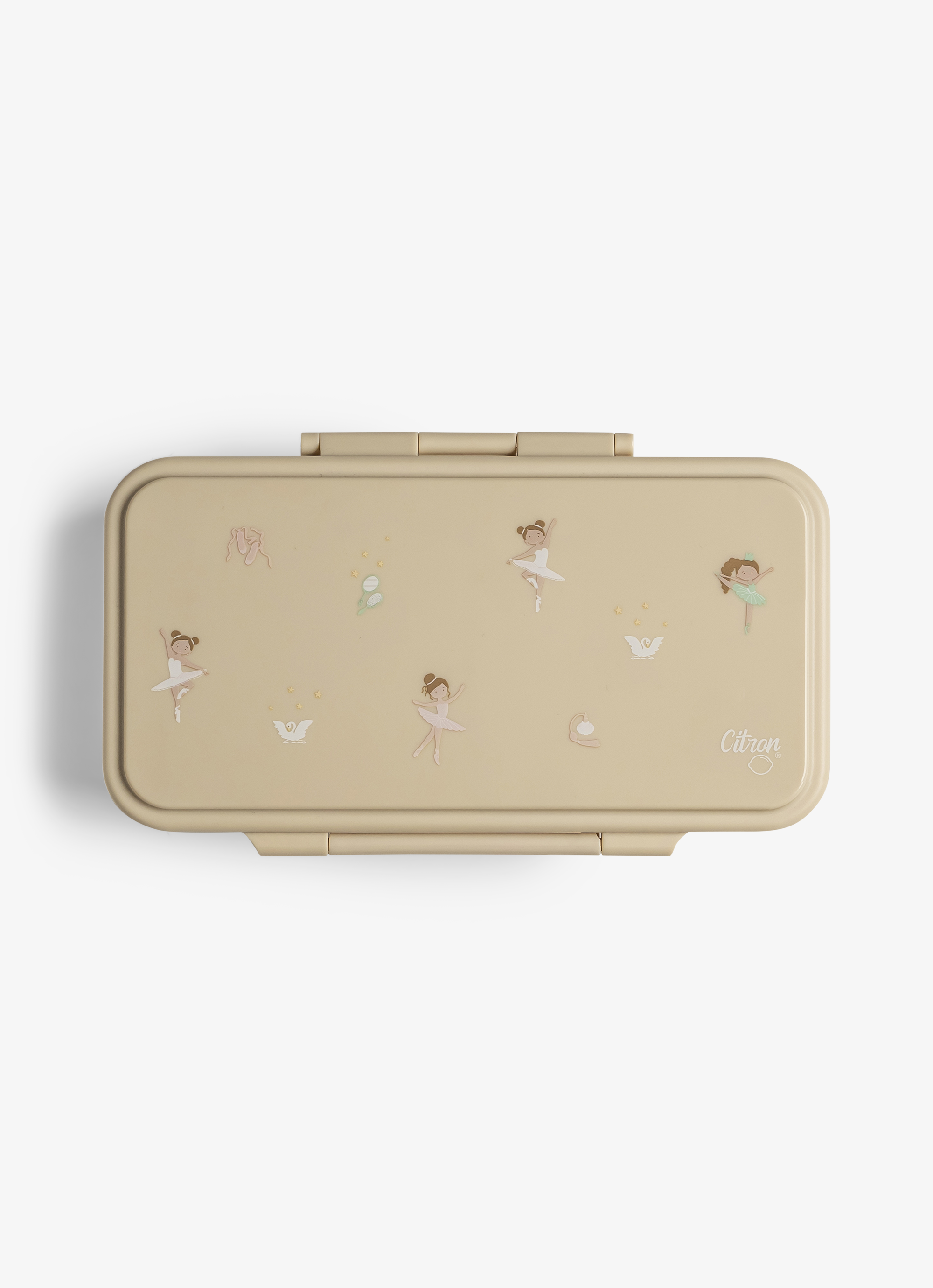 Citron Rectangle Lunchbox - Ballerina - Laadlee