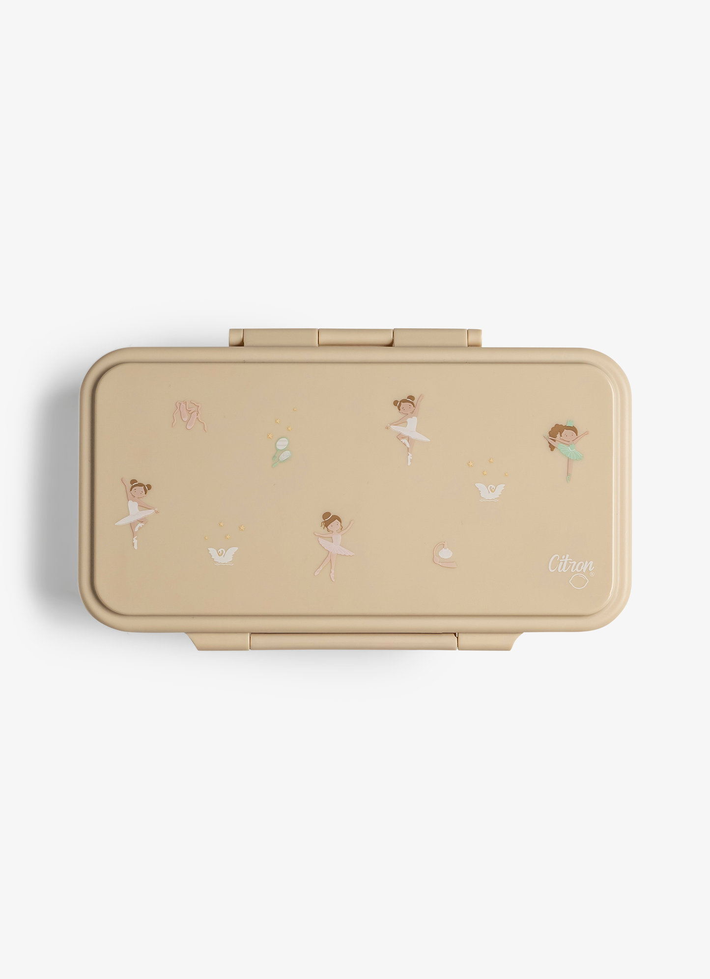 Citron Rectangle Lunchbox - Ballerina - Laadlee