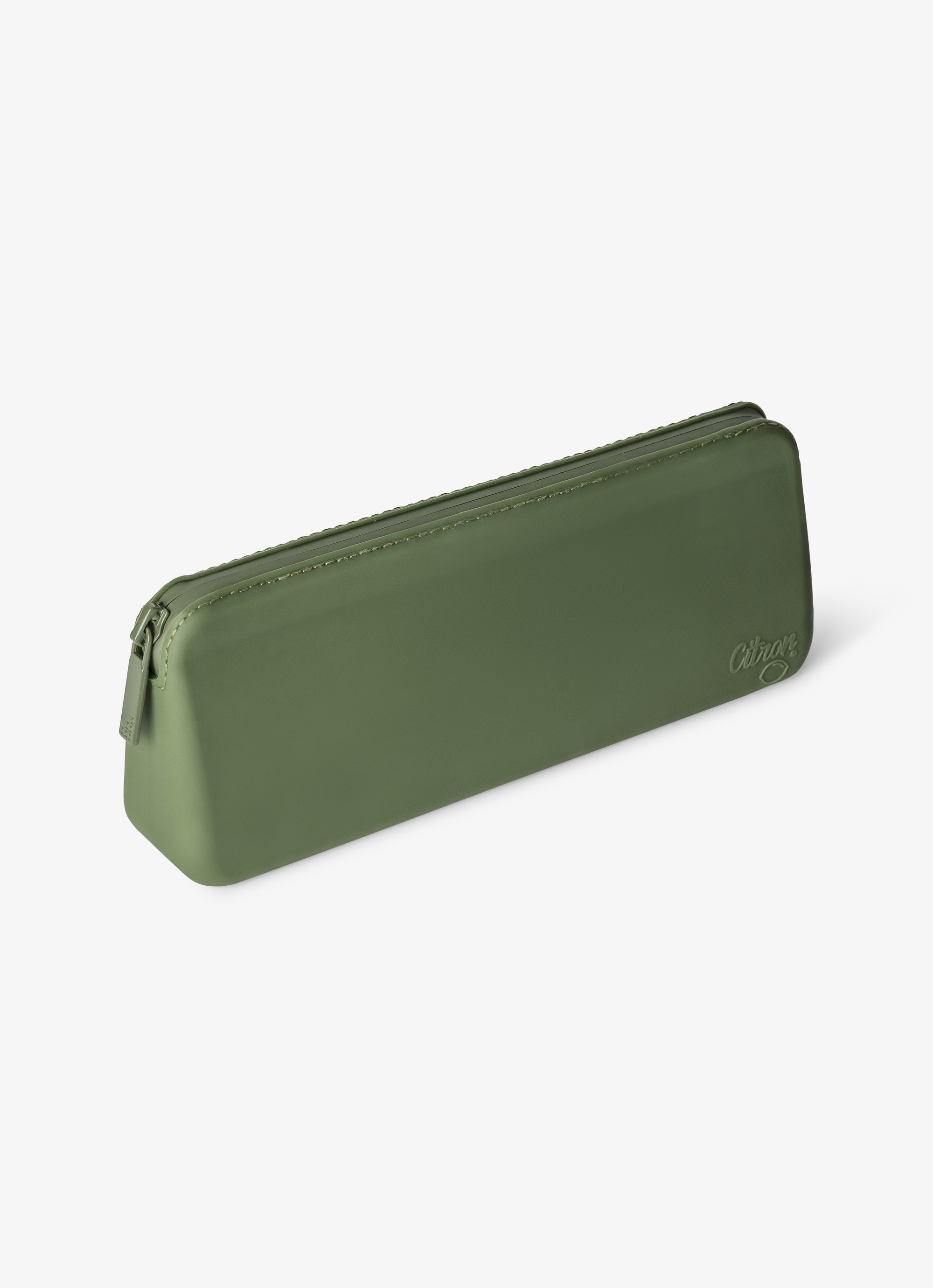Citron Stainless Steel Cutlery with Pouch - Green - Laadlee