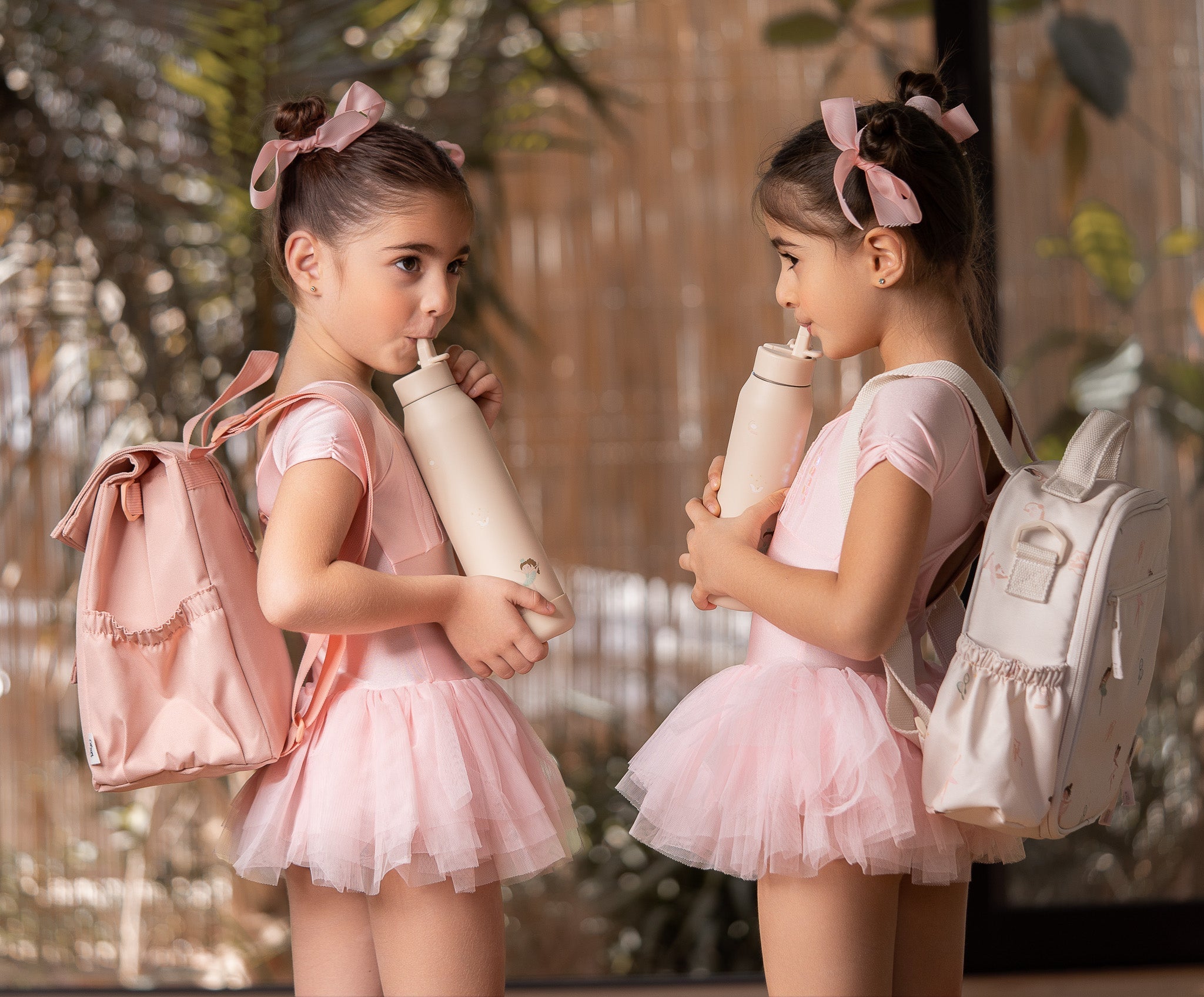 Citron Stainless Steel Water Bottle 350ml - Ballerina - Laadlee