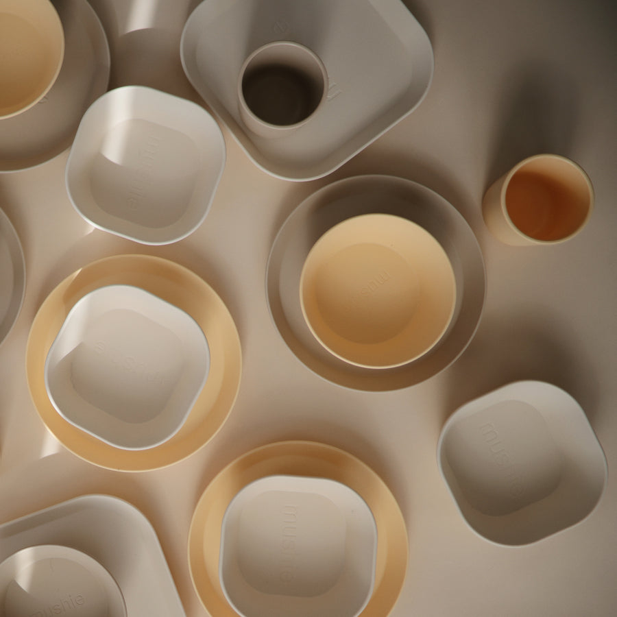 Mushie Cup Pale Daffodil - Laadlee