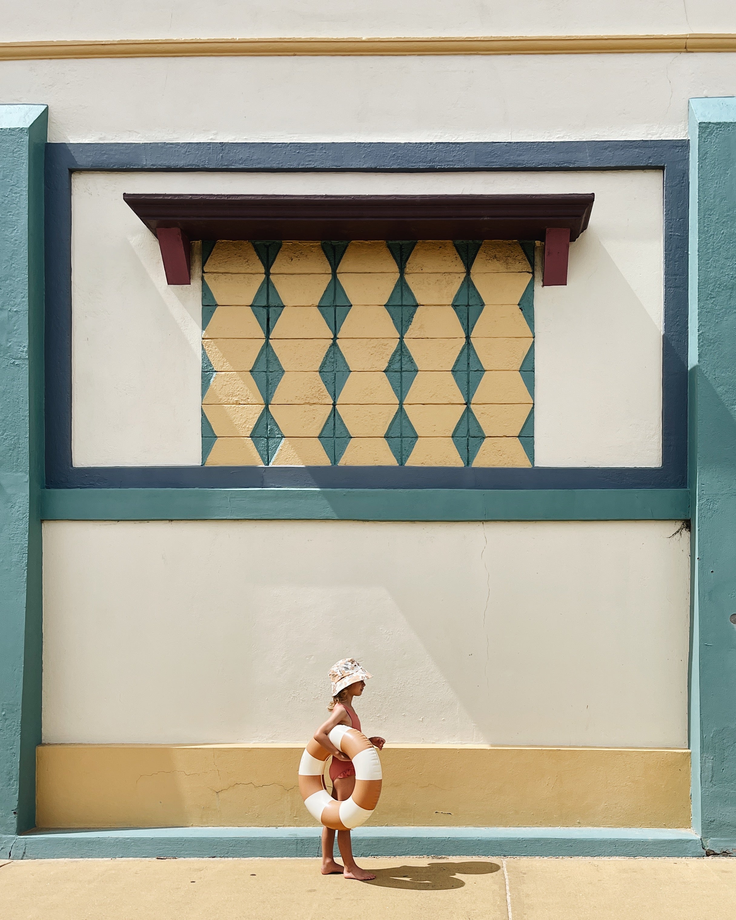 Petites Pommes 45cm Olivia Swim Ring Dolce - Laadlee