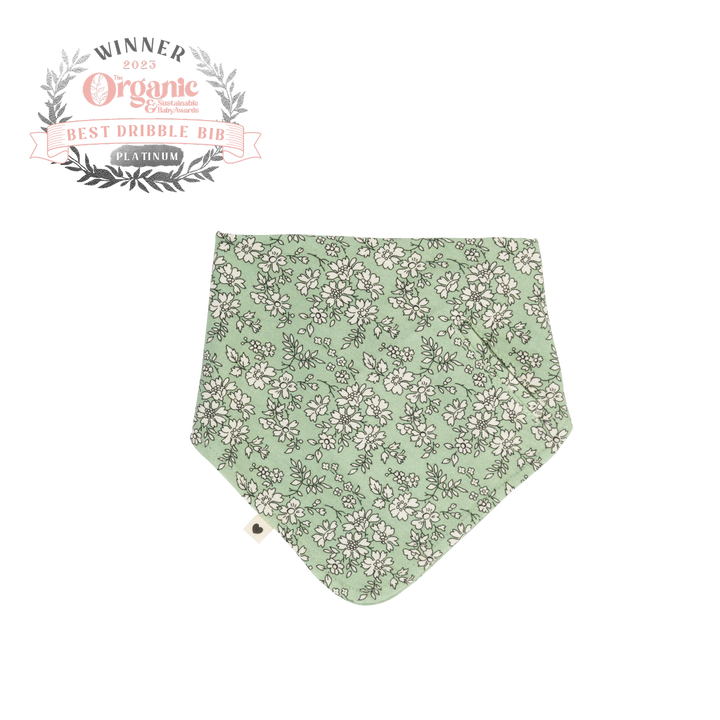 BIBS x LIBERTY Bandana Bib - Capel / Sage - Laadlee