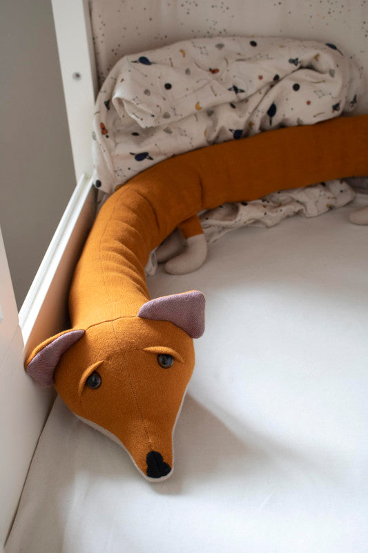 Filibabba Bed Snake Freya The Fox - Dark Orange - Laadlee