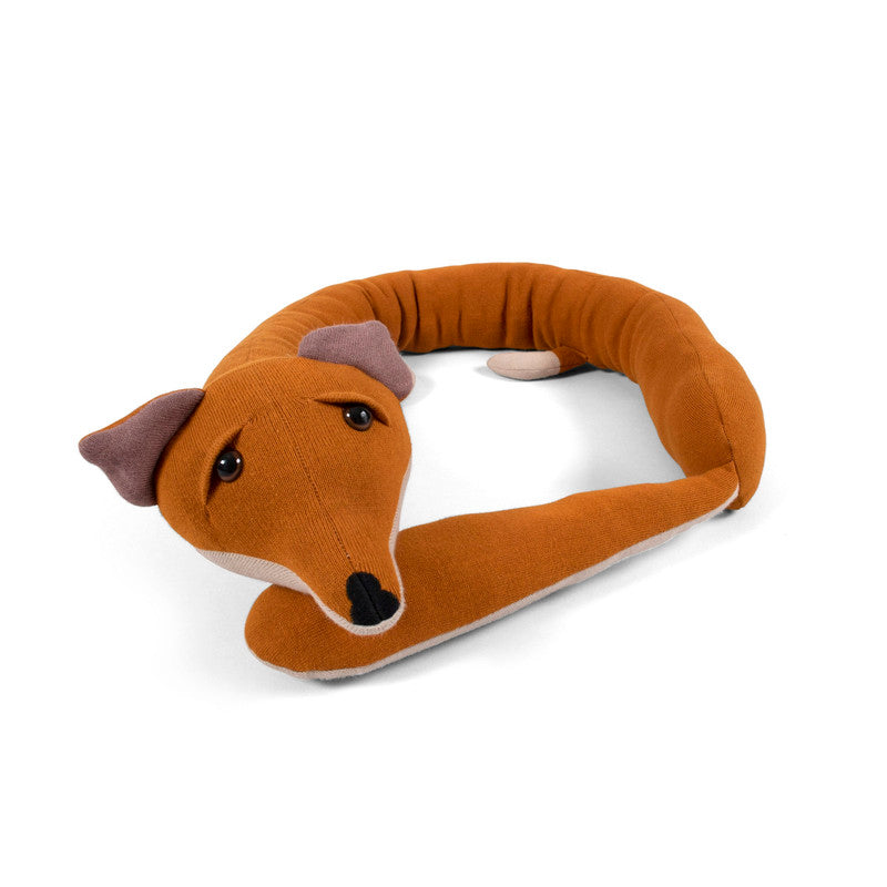 Filibabba Bed Snake Freya The Fox - Dark Orange - Laadlee