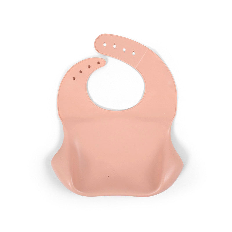Filibabba Silicone Bib - Blush - Laadlee