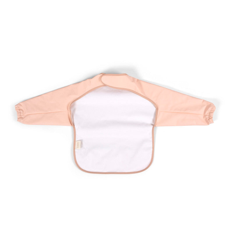 Filibabba Bib with Sleeves - Peach / Blush - Laadlee