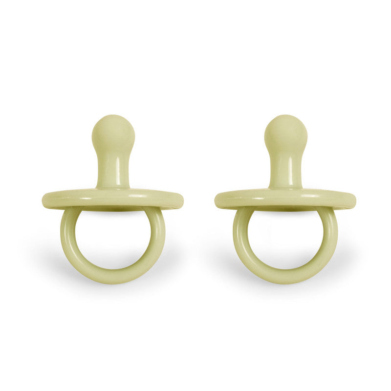 Filibabba Silicone Pacifiers - 0M - 3Y, Pistachio, Pack of 2 - Laadlee