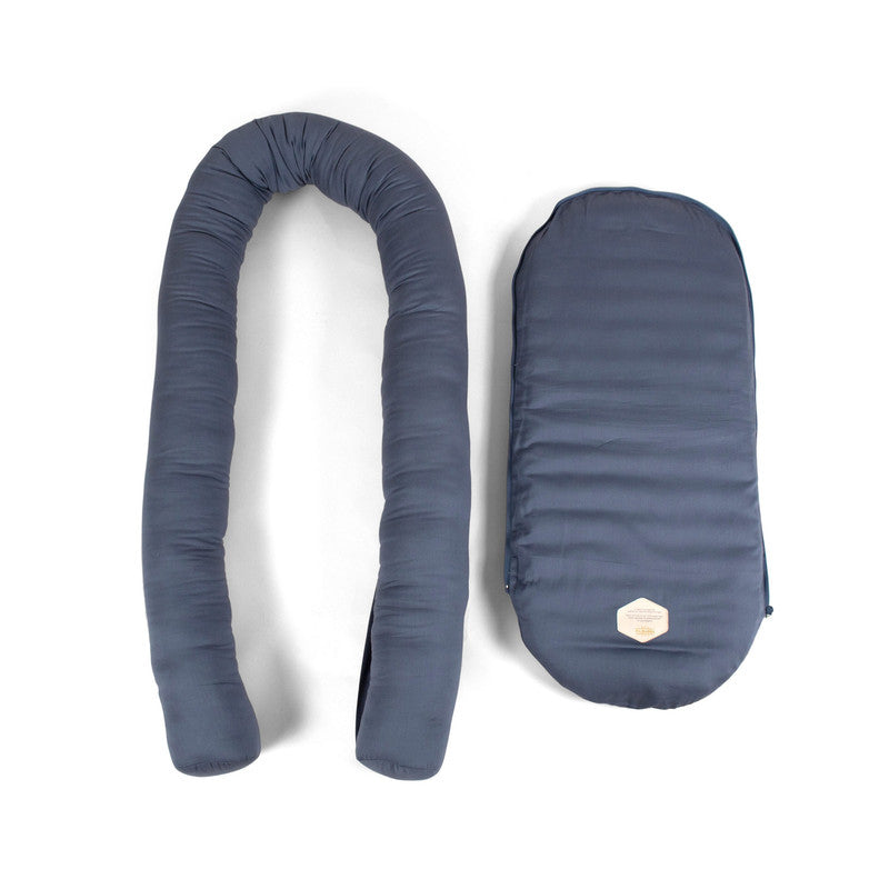 Filibabba Babynest - Kapok Muddly Blue - Laadlee