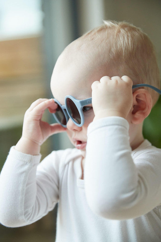 Filibabba Kids Sunglasses in Recycled Plastic - Tender Green - Laadlee