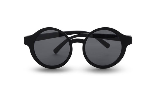 Filibabba Kids Sunglasses in Recycled Plastic - Black - Laadlee