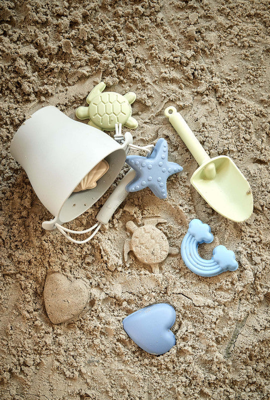 Filibabba Silicone Beach Set - Blue - Laadlee