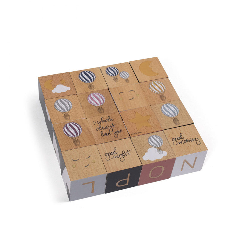 Filibabba Sustainable Wooden Blocks - Laadlee