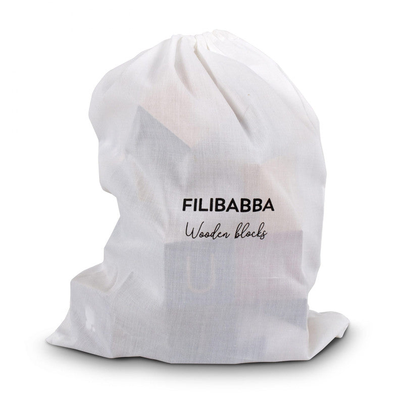 Filibabba Sustainable Wooden Blocks - Laadlee