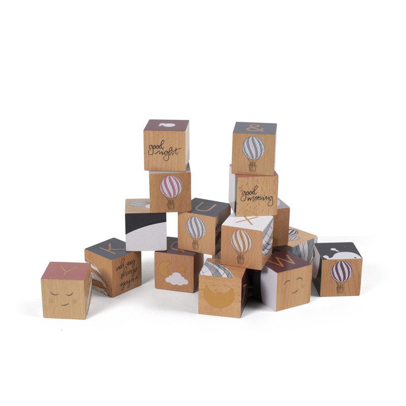 Filibabba Sustainable Wooden Blocks - Laadlee