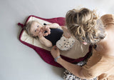 Filibabba Changing Pad - Corduroy Deeply Red - Laadlee
