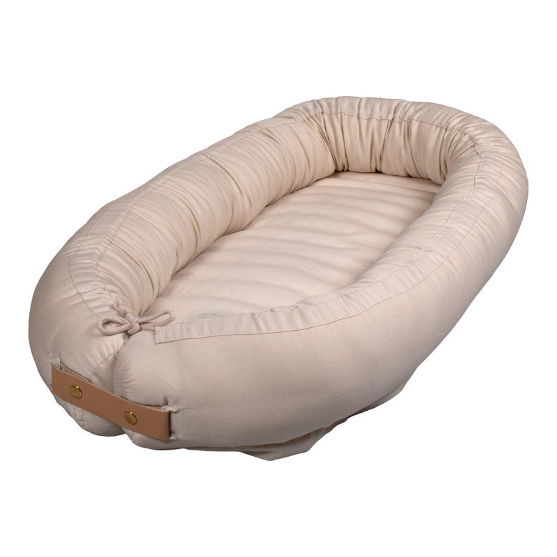 Filibabba Babynest Premium Kapok Nature White - Laadlee