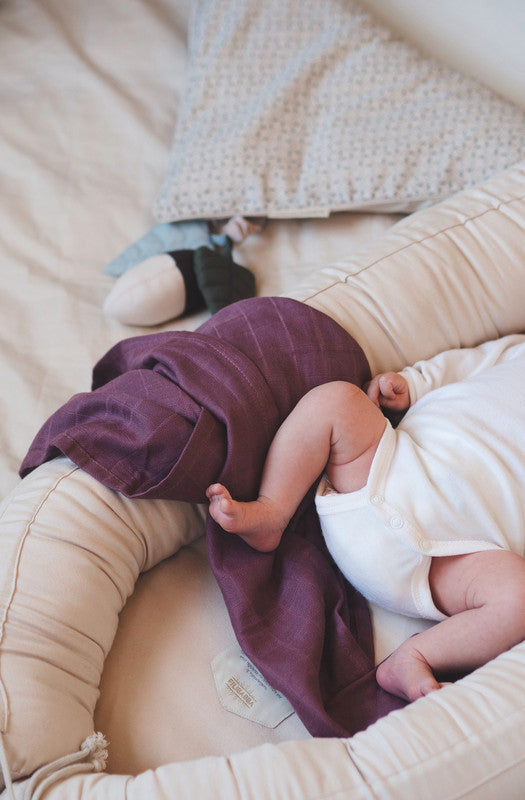 Filibabba Babynest Premium Kapok Nature White - Laadlee