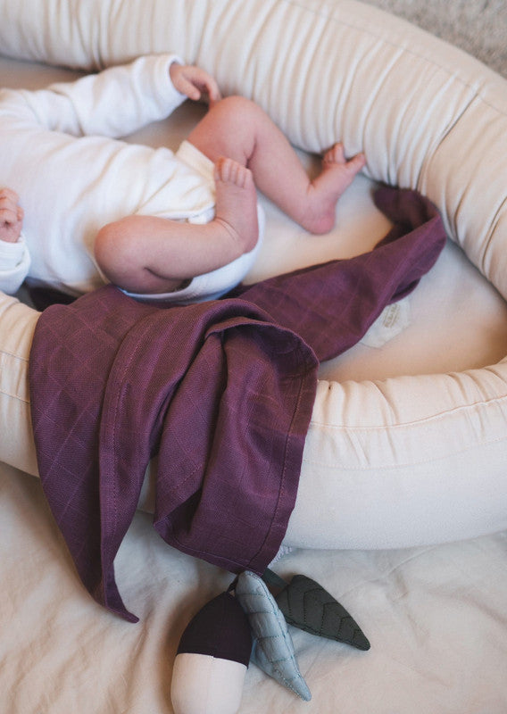 Filibabba Babynest Premium Kapok Nature White - Laadlee