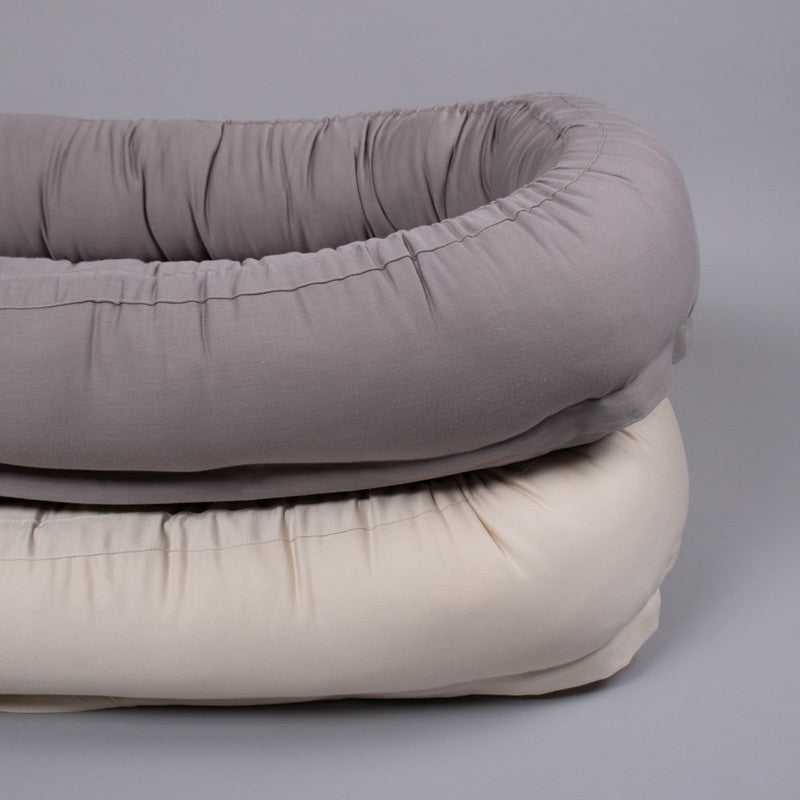 Filibabba Babynest - Premium Kapok Grey - Laadlee