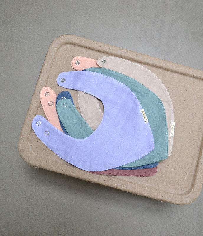 Filibabba Bib Muslin - Fresh Violet - Laadlee