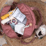 Filibabba Mommy Bag Soft Quilt - Wild Rose - Laadlee