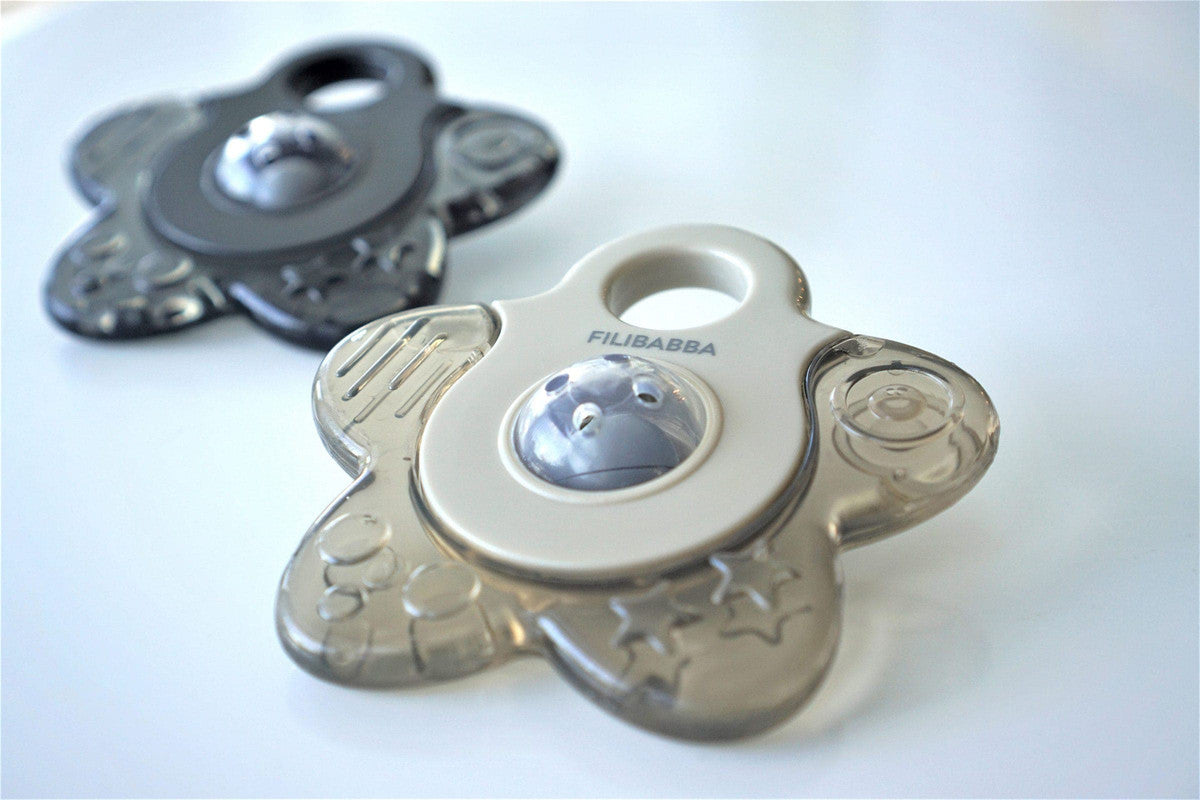 Filibabba Teether Cooling Star - Grey Mix (Pack of 2) - Laadlee