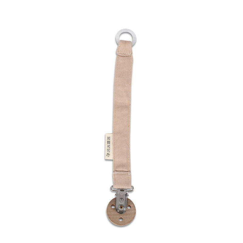 Filibabba Pacifier Holder Doeskin - Laadlee