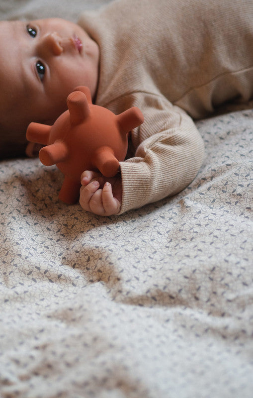 Filibabba Motor Ball Baby Sense Ball - Rust - Laadlee