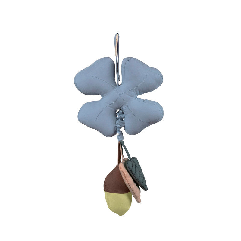Filibabba Activity Toy Cloverleafed Music Mobile - Powder Blue - Laadlee