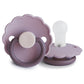 Frigg Daisy Silicone Baby Pacifier 6M-18M, 1Pack, Lavender Haze - Size 2 - Laadlee