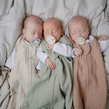 Frigg Rope Silicone Baby Pacifier 6M-18M, 1Pack, Sage Night - Size 2 - Laadlee