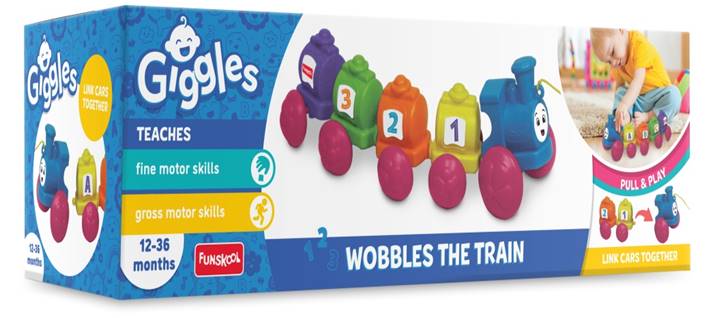 Funskool Wobbles The Train - Laadlee