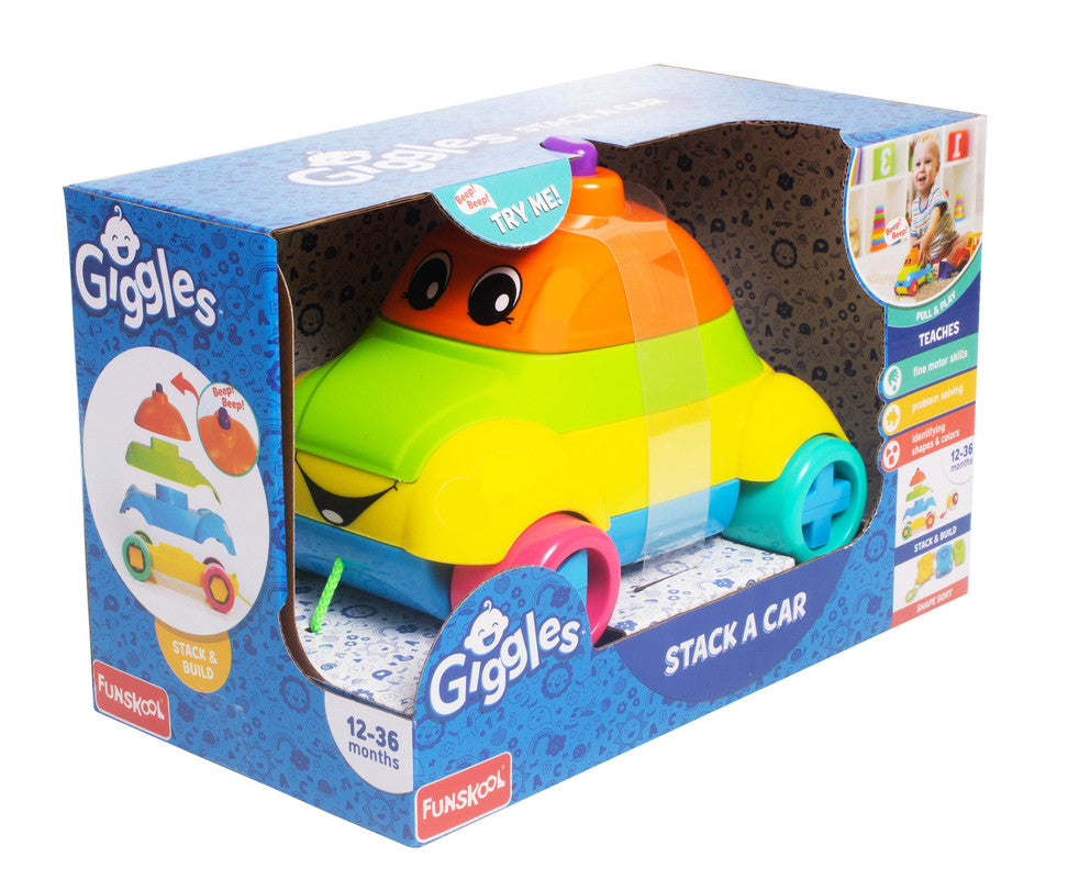 Funskool Stack A Car - Laadlee