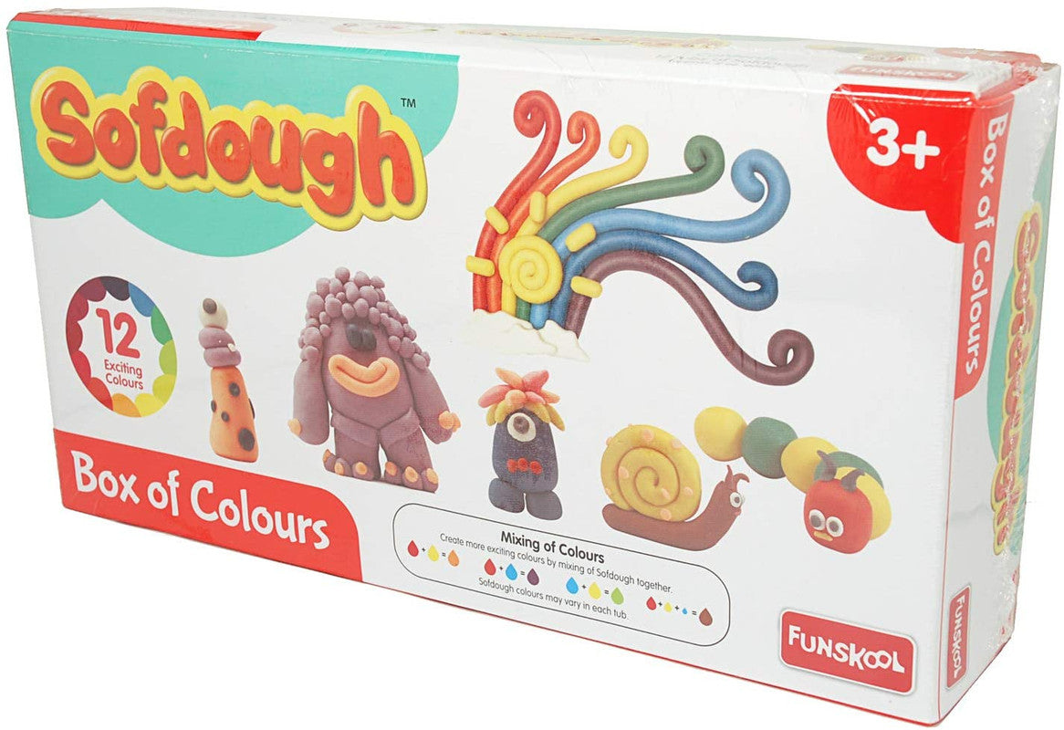 Funskool Sofdough Box Of Colour - Laadlee