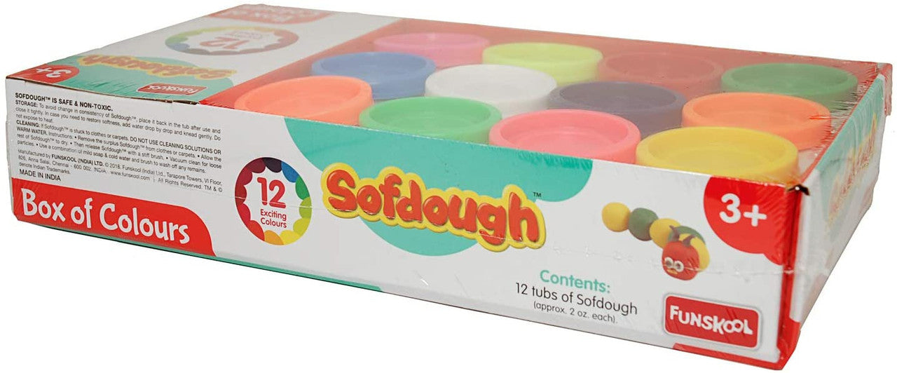 Funskool Sofdough Box Of Colour - Laadlee