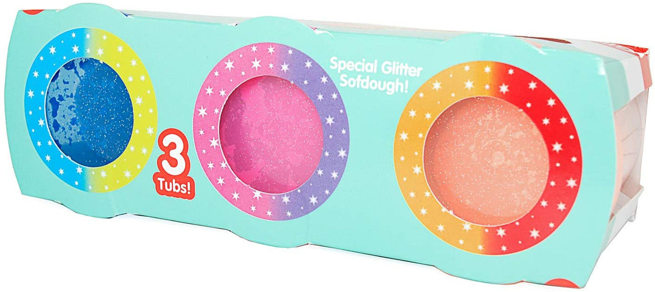 Funskool Sofdough Glitter Pack - Laadlee