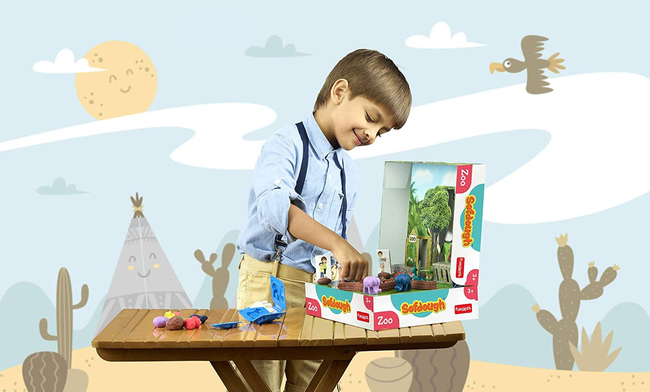 Funskool Sofdough Zoo - Laadlee