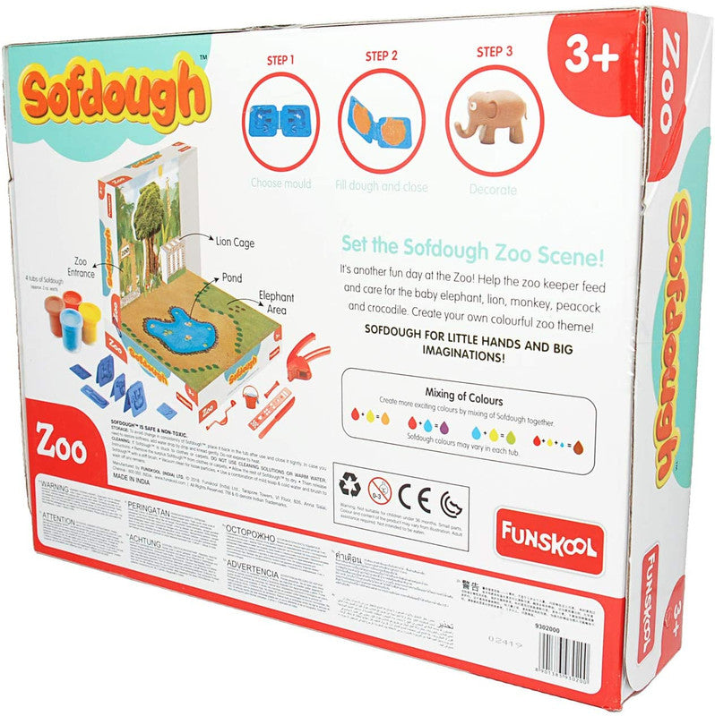 Funskool Sofdough Zoo - Laadlee