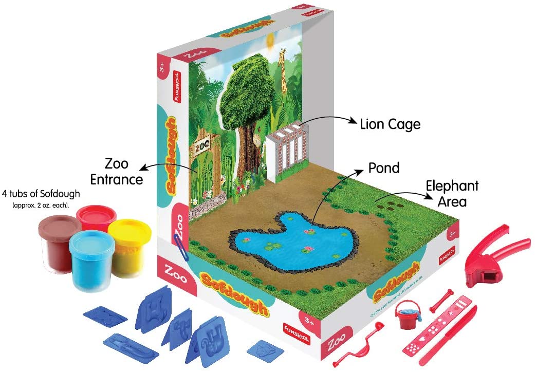 Funskool Sofdough Zoo - Laadlee