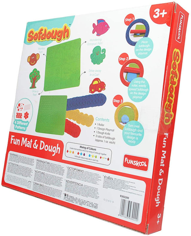 Funskool Sofdough Mat & Doh - Laadlee