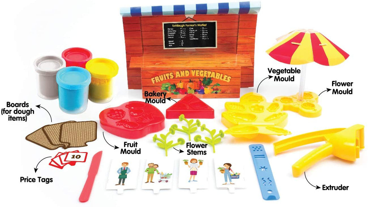 Funskool Sofdough Market Place - Laadlee