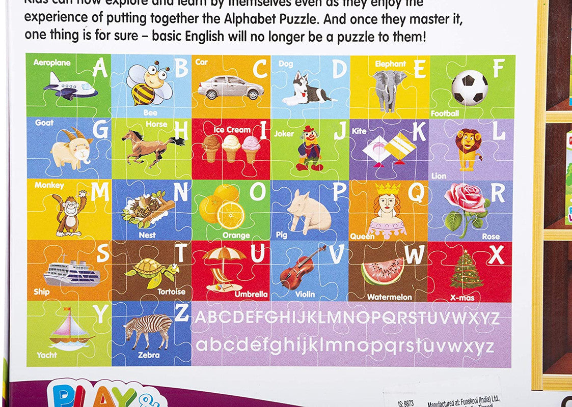 Funskool Alphabet Puzzle - Laadlee