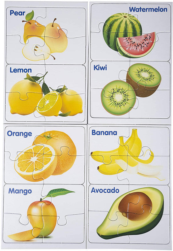 Funskool Fruits & Vegetables Puzzle - Laadlee